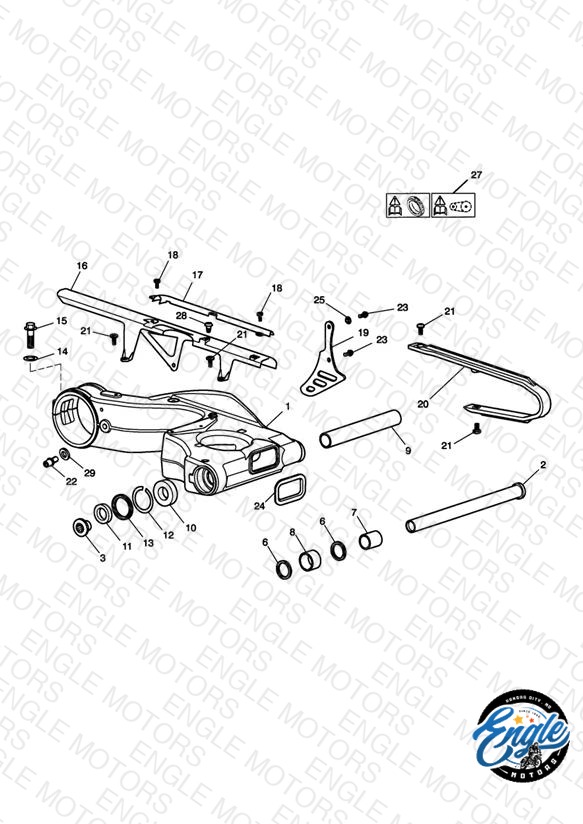 Chain Rubbing Strip (T2057358) | Engle Motors