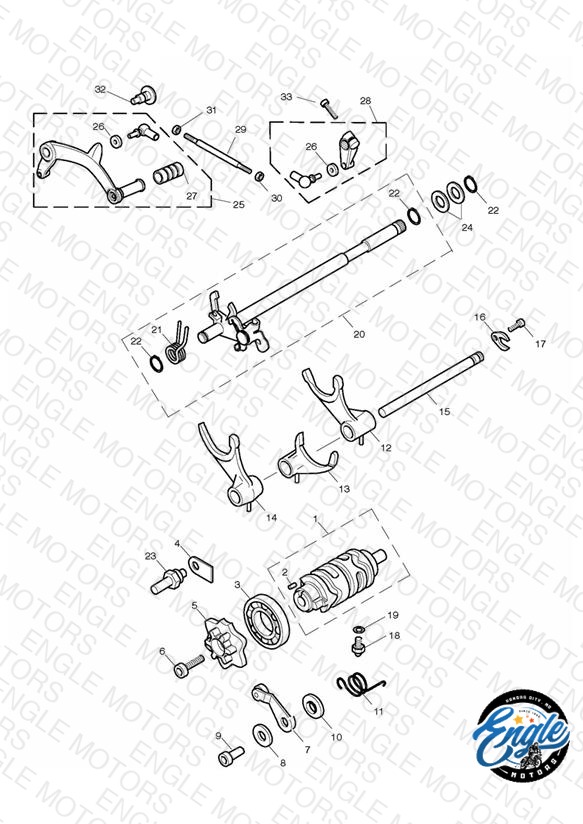 Rod, Gearchange (T2080648) | Engle Motors