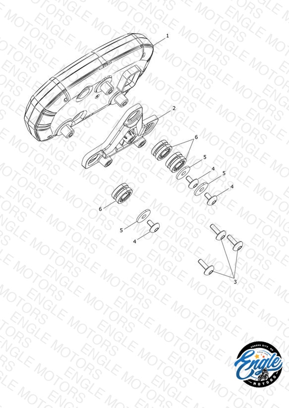 Triumph Street Triple Headlight — OEM Parts Diagram | Engle Motors