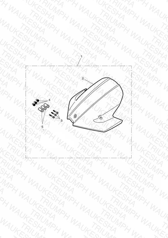 Flyscreen Visor Kit > 482181