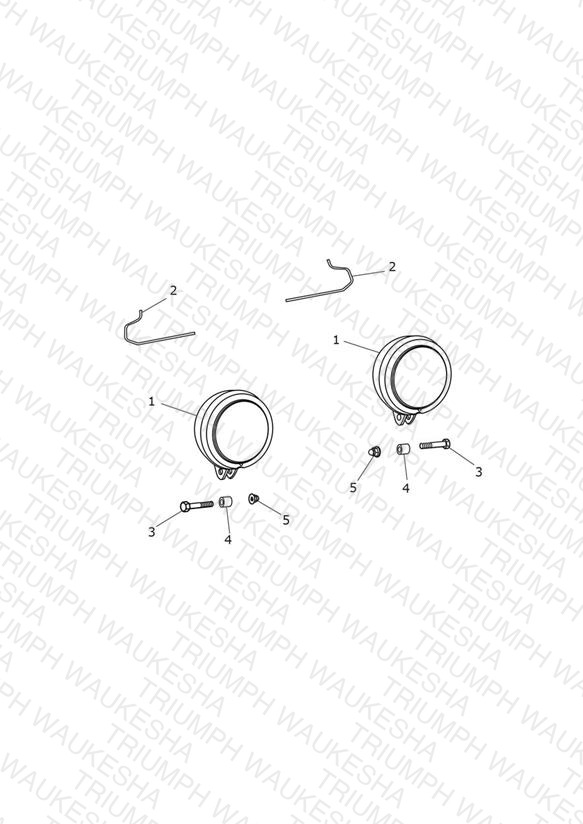 Fog Lamps - 574821 > US, CA & BR Only