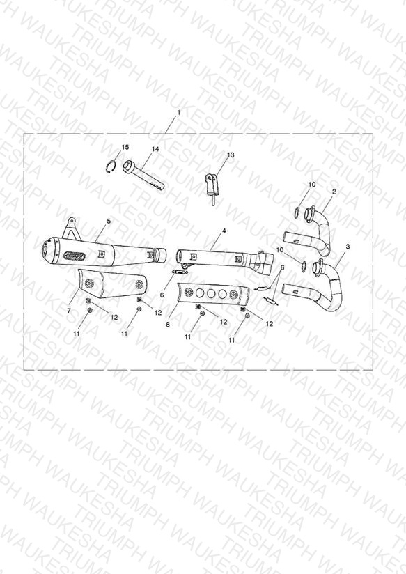 Exhaust System Assy, Arrow 2:1