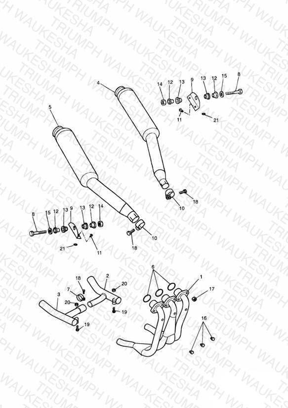 Exhaust System 3 Cylinder 29156 »