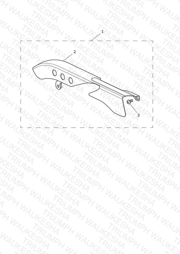 Chain Guard Kit, Chrome
