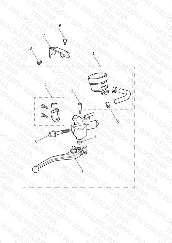 Front Master Cylinder Assy