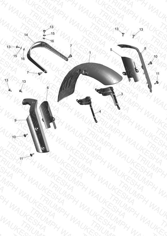 Front Mudguard