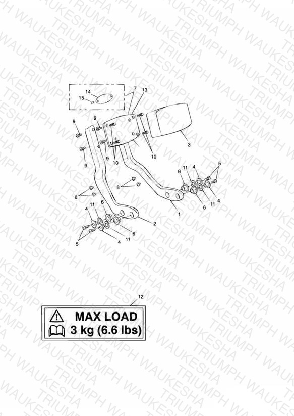 Passenger Backrest 55072 »