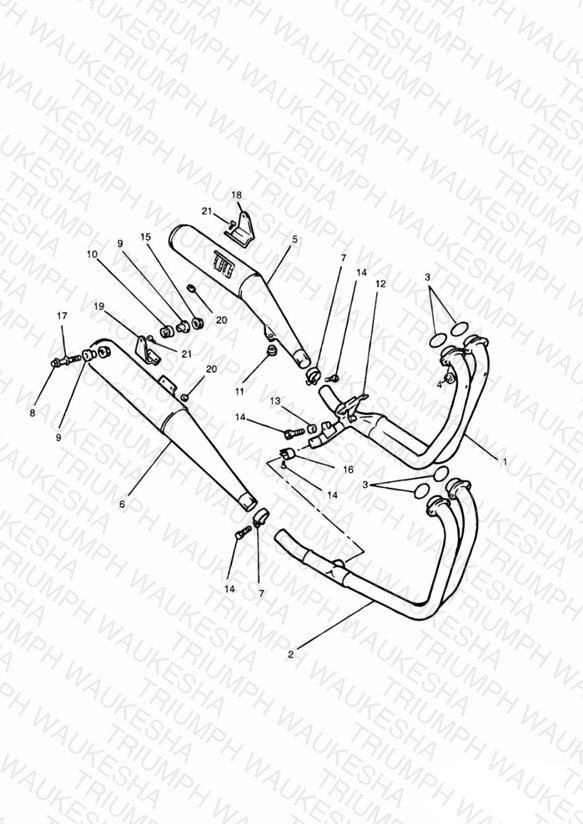 Exhaust System 4 Cylinder Engines » 4901