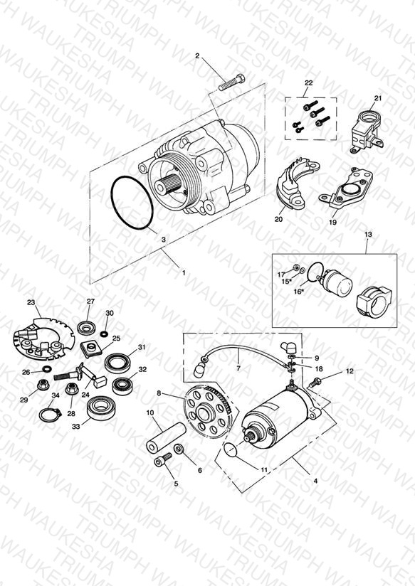 Alternator/Starter