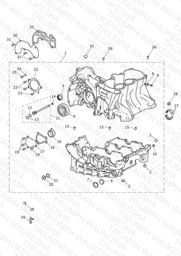 Crankcase & Fittings