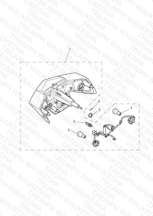 Rear Light (Inc Rear Indicators)