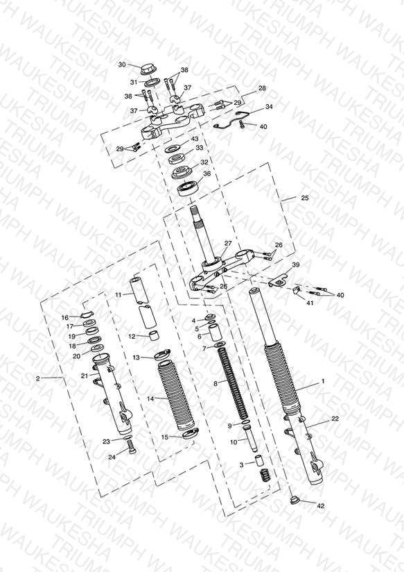 Front Forks & Yokes