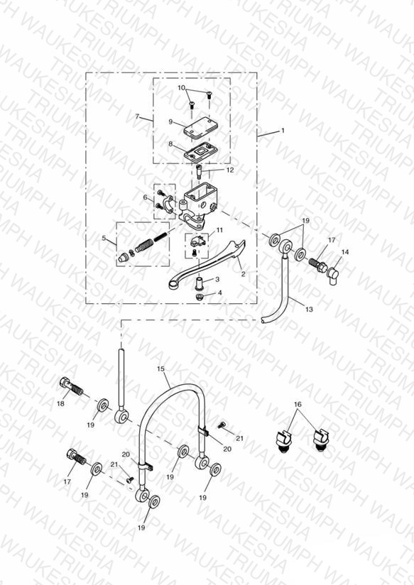 Front Brake Master Cylinder