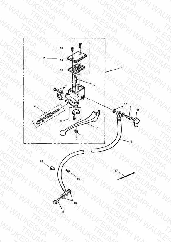Front Brake Master Cylinder
