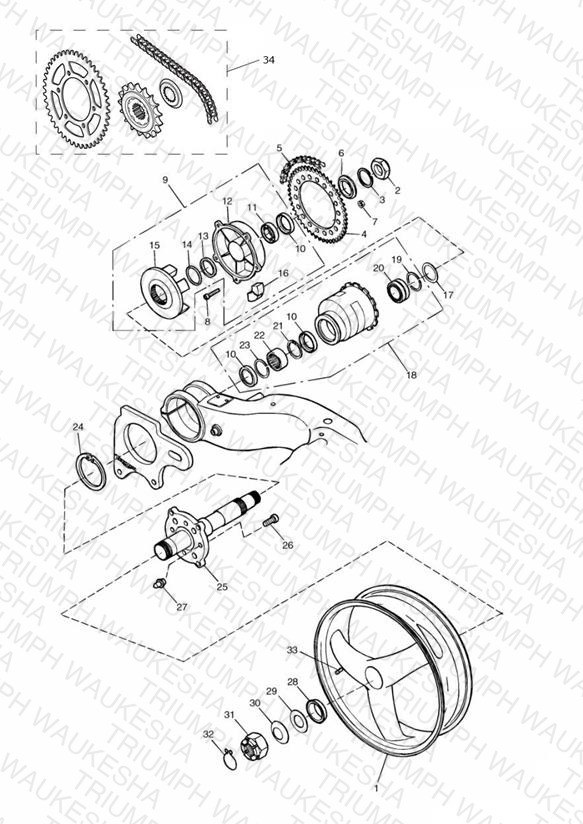 Rear Wheel/Final Drive