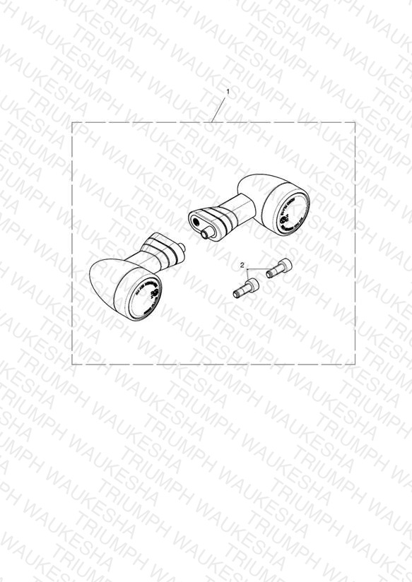 LED Indicator Kit, D40, Short, 250 Lead