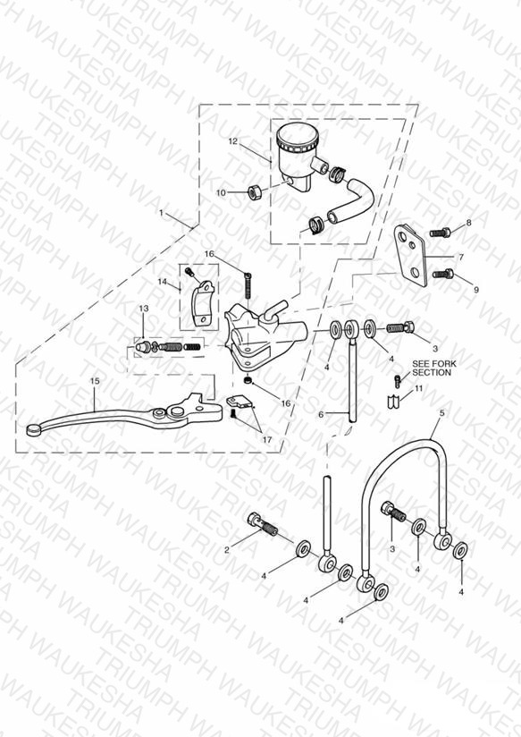 Front Brake Master Cylinder
