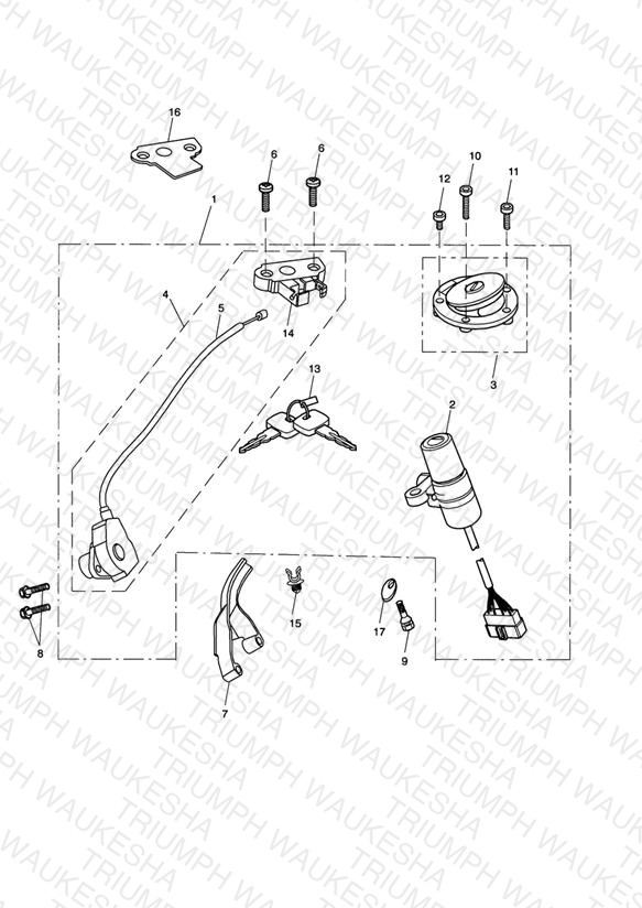 Ignition Switch & Lock Set > 343680