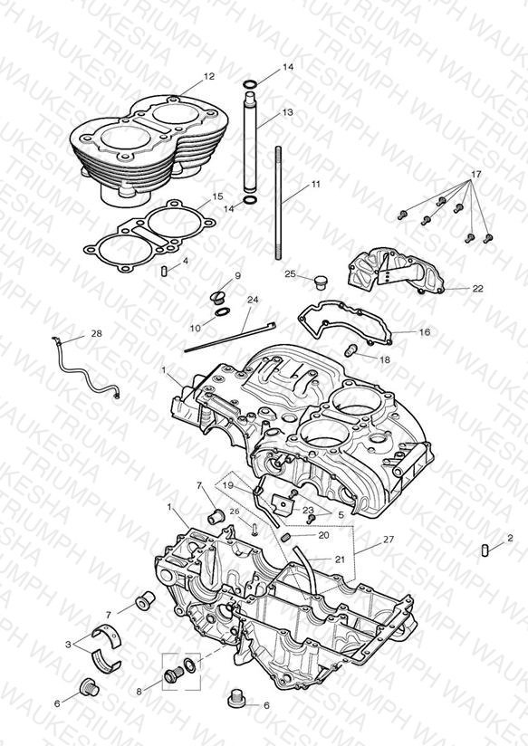 Crankcase & Fittings