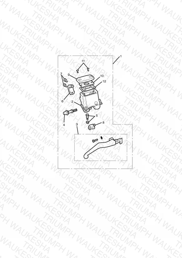 Front Brake Master Cylinder & Hoses