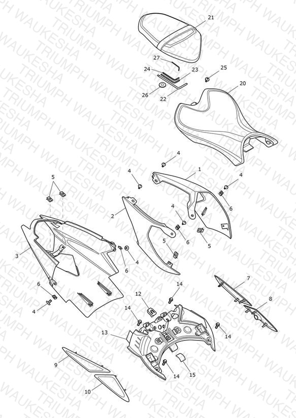 Rear Bodywork & Seat