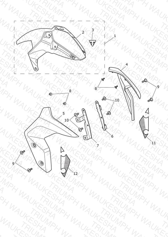Front Mudguard