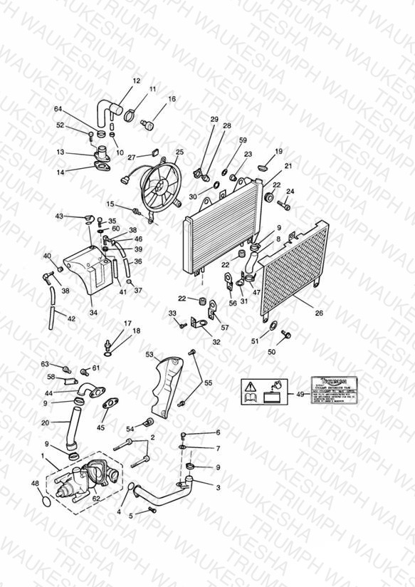 Cooling System 4 Cylinder