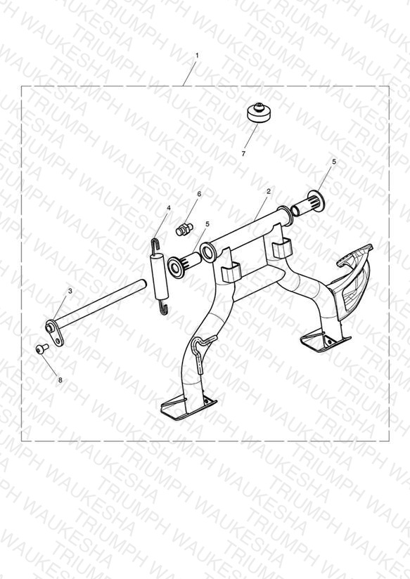 Centrestand Kit - 763042 >