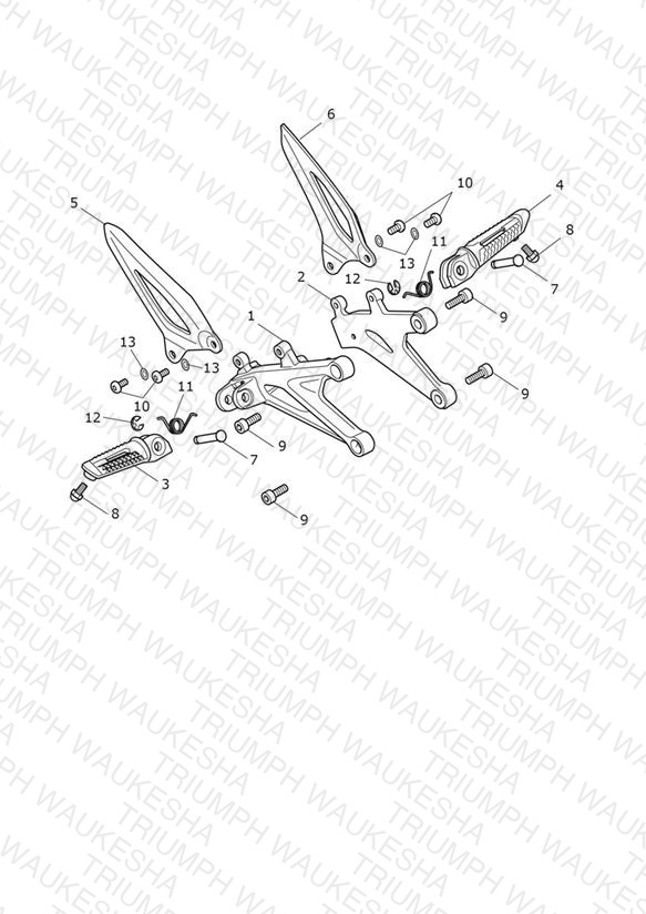Foot Controls - Breitling Edition