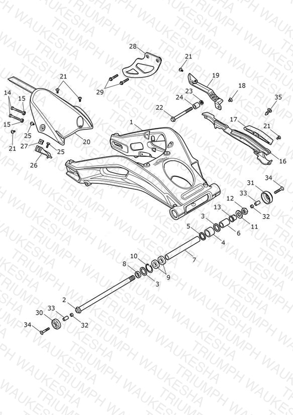 Rear Swingarm