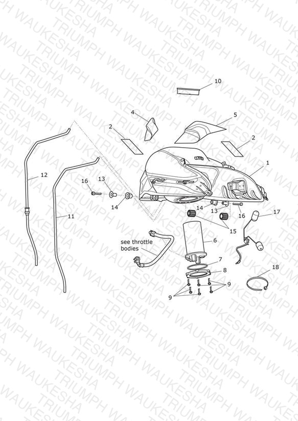 Fuel Tank, Fuel Pump & Fittings