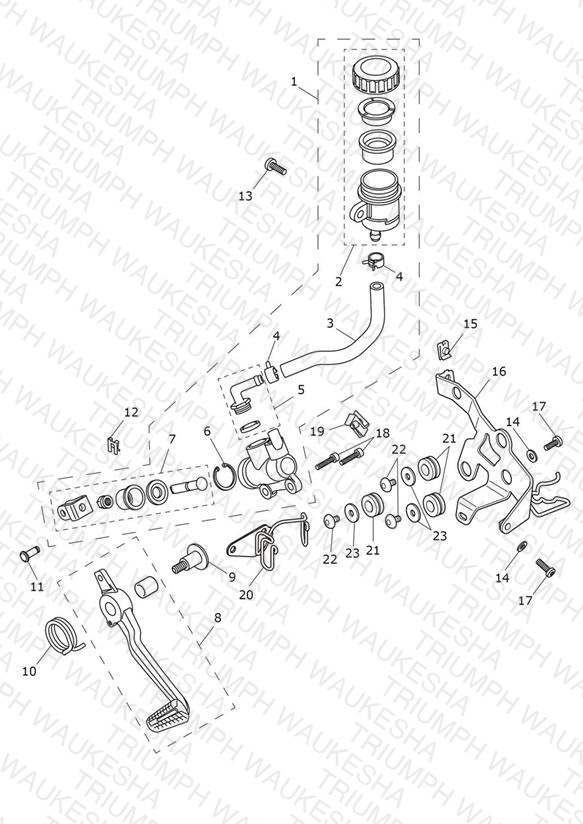 Rear Brake Master Cylinder