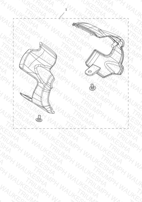 Intake Covers, Black, Kit