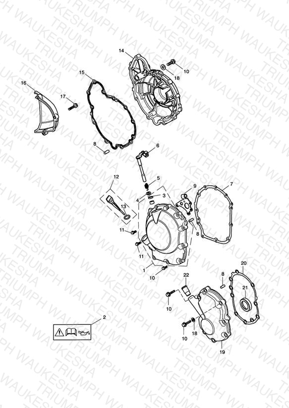 Engine Covers - Daytona 650