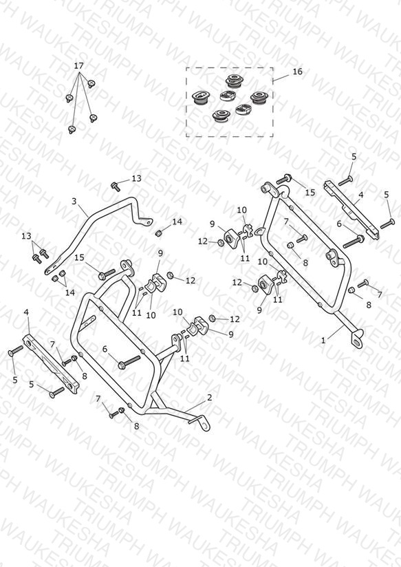 Luggage Mounting System - BR Only