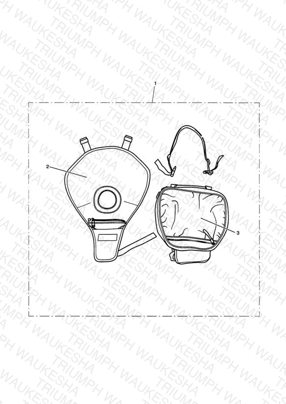 Tank Bag Kit, 15L