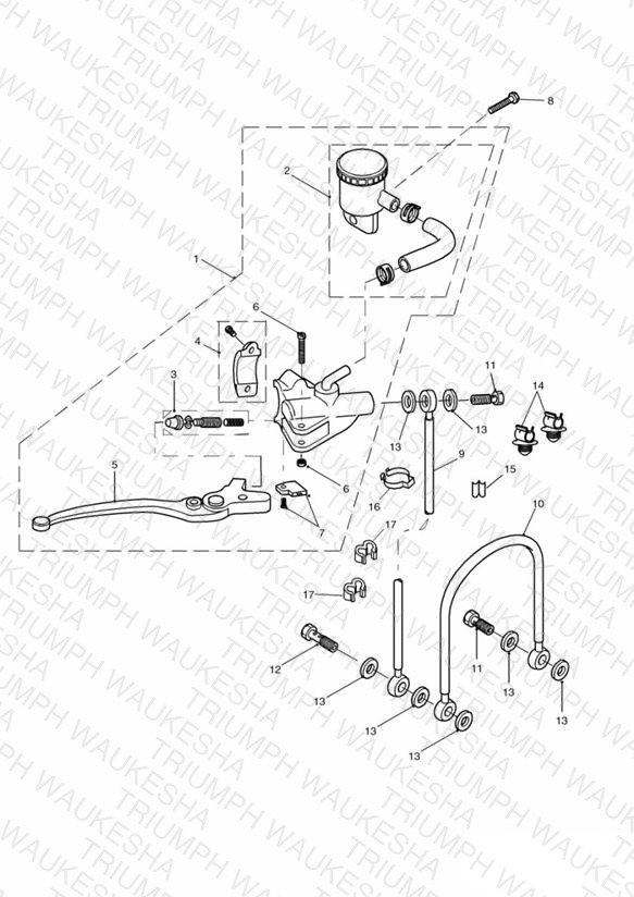 Front Brake Master Cylinder