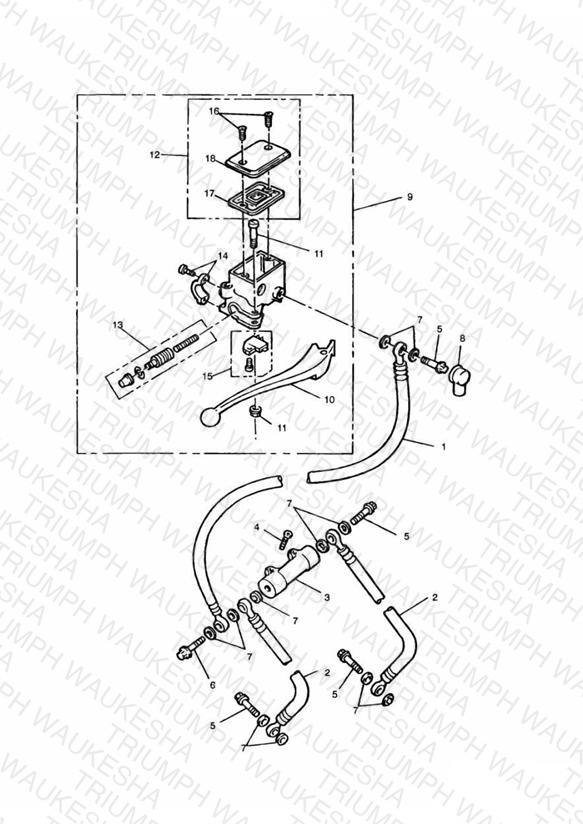 Front Brake Master Cylinder
