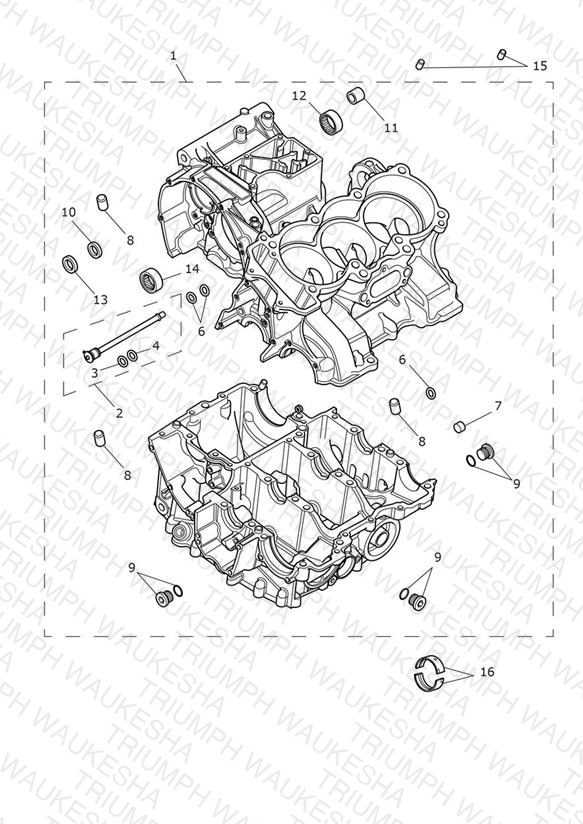 Crankcase & Fittings