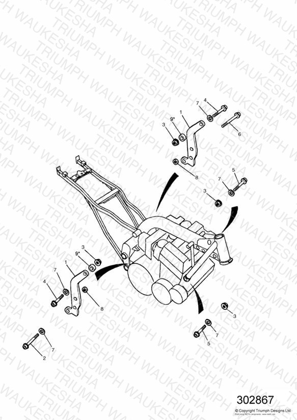 Linkage Carrier/Engine Mounting Bolts