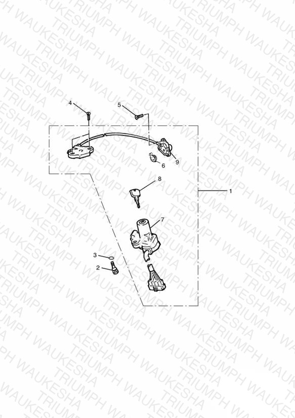 Ignition Switch/Seat Lock » 56491