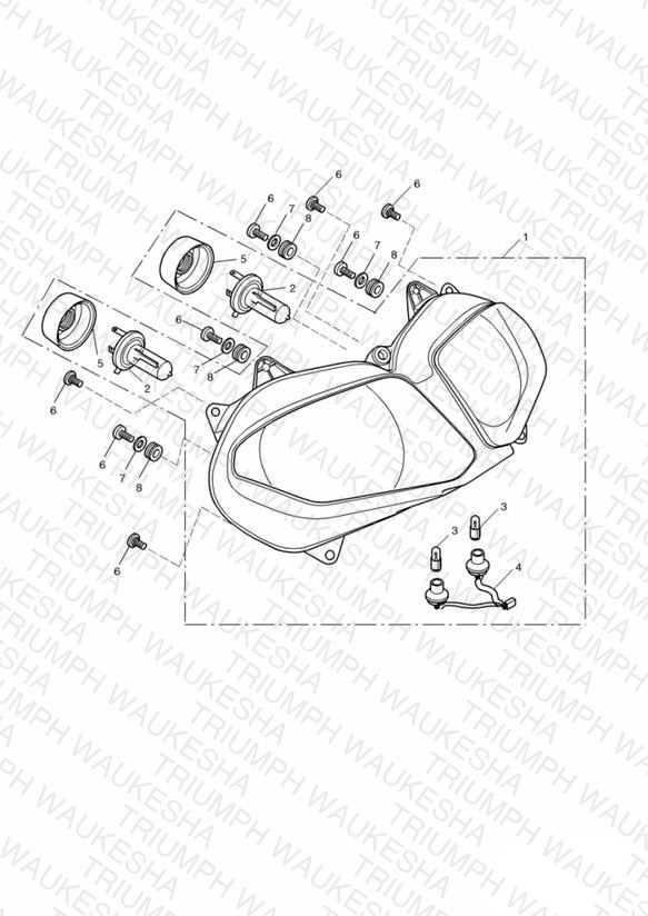 Headlight/Mountings 186151 »