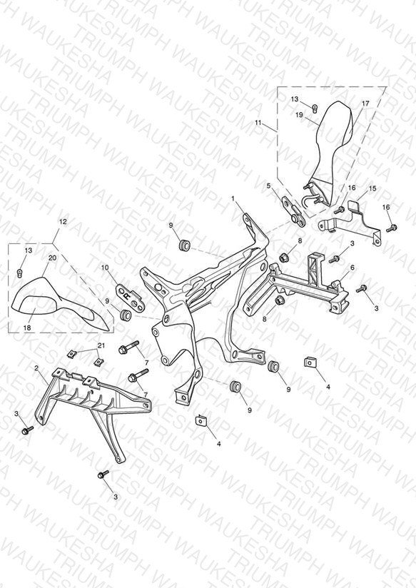 Front Sub-Frame & Fittings