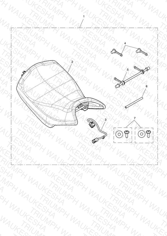 Seat, Rider, Low, Heated