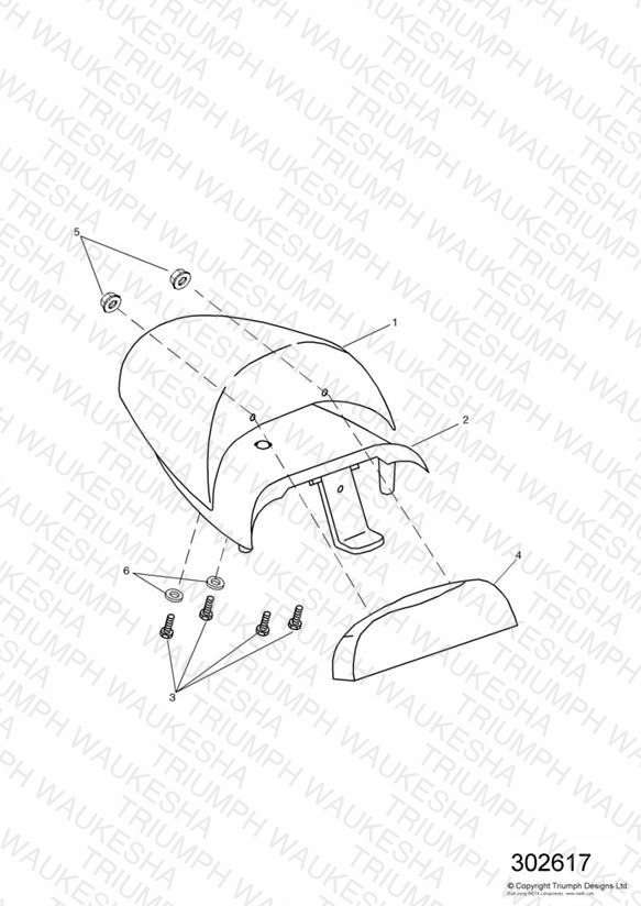 Seat Cowl DE,ES,FR,IT,JP,NL,NZ,SE,UK & US 49 States 186151 »