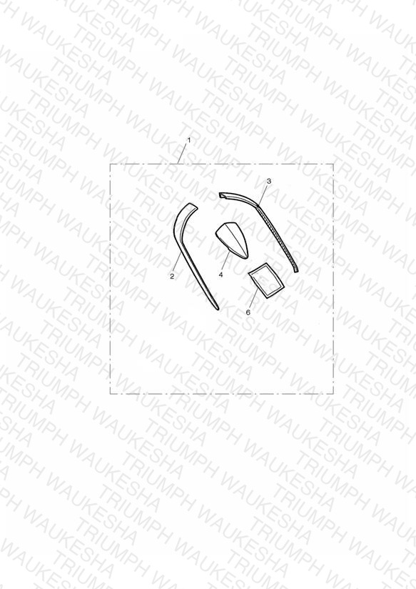Front Fender Tip Kit