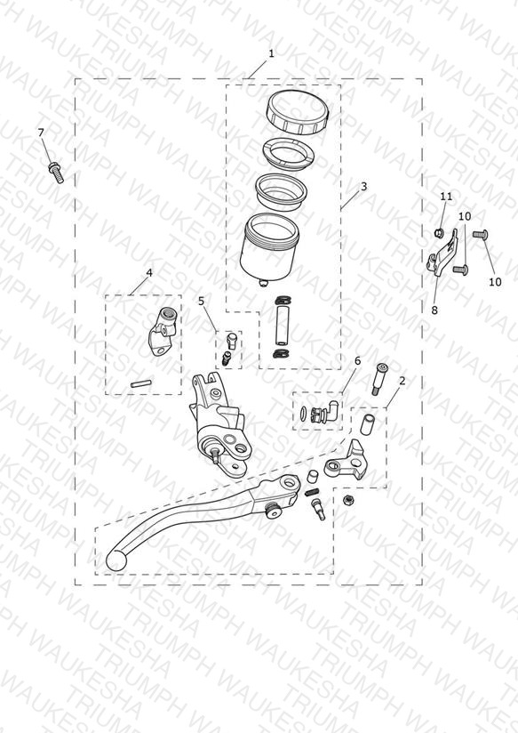 Front Brake Master Cylinder
