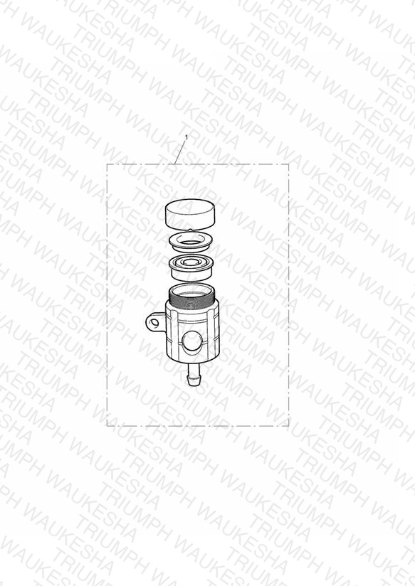 Reservoir, Brake, Rear, Type 2
