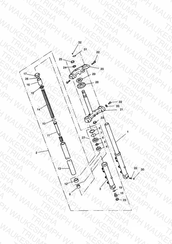Front Forks and Yokes  » 44301