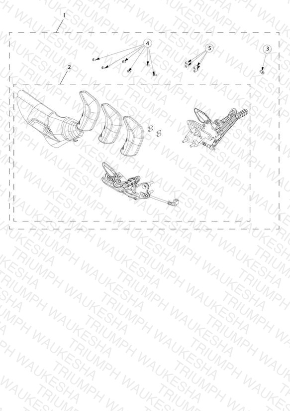 Foot Control Kit, Forward